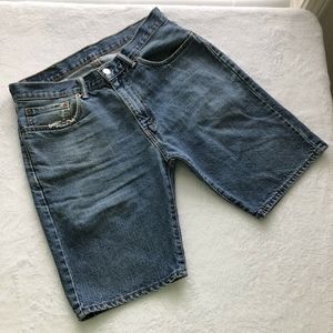 Levis 505 Jean Shorts Men's Denim Medium Wash